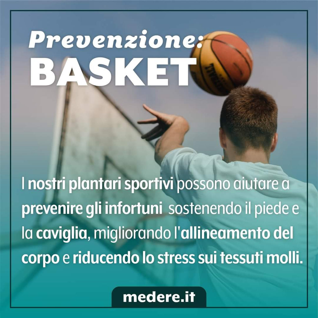 Plantare Sportivo MEDERE3D BASKET