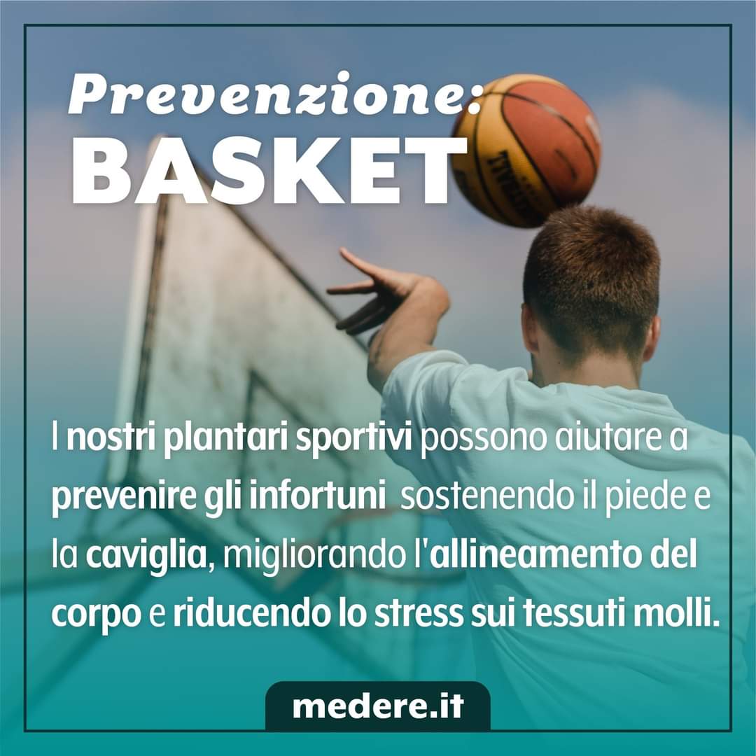 Plantare Sportivo MEDERE3D BASKET